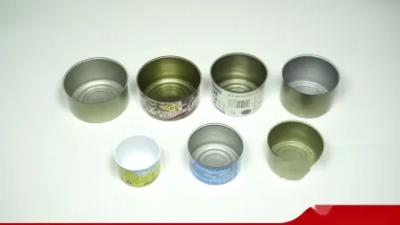 Lata redonda do alimento da pintura do produto comestível do metal do produto comestível para o folha de Flandres vazio do empacotamento de alimento pode
