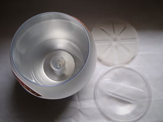 Balde de gelo de aço inoxidável com tampa, caixa de armazenamento de recipiente de gelo champanhe com isolamento duplo